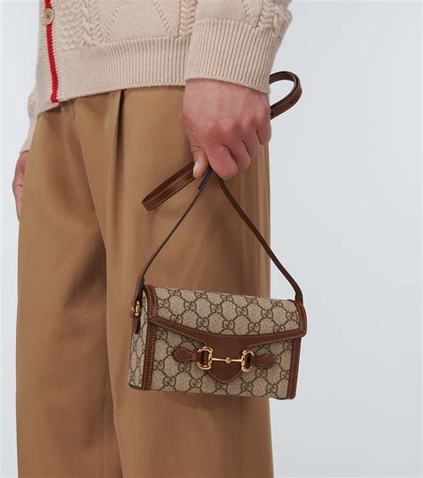 gucci horsebit 1955 mini bag ขนาด|gucci mini bag 1955.